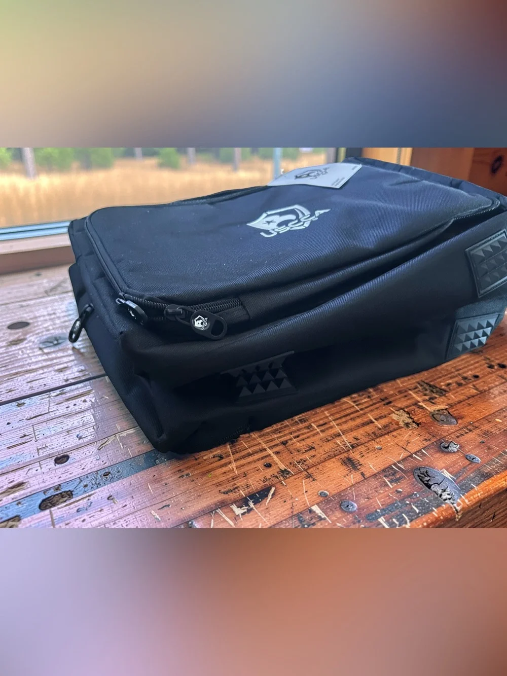 USCCA Range Bag Tactical Duffel Bag Black 600D Carrying Case With Strap
